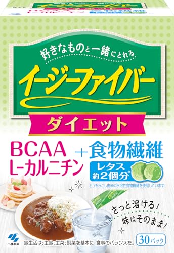 イージーファイバー ダイエット [ 公式 ] 【食物繊維 で自然なリズム / パウダーで簡単! 味はそのまま! 】 難消化性デキストリン (水溶性食物繊維) [ 栄養補助食品 / 30パック ] 1