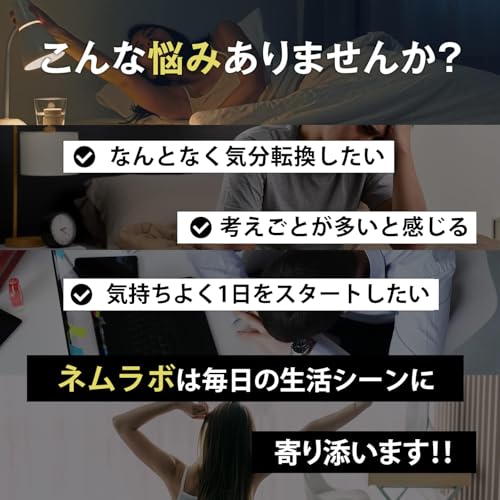 ネムラボ バレリアンサプリ グリシン テアニン トリプトファン GABA配合 120粒30日分の詳細・まとめ 画像