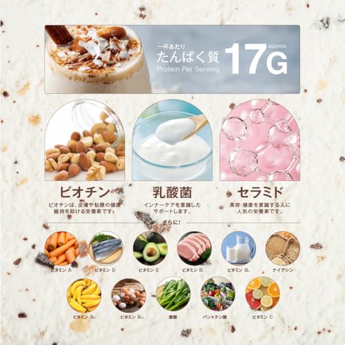 VITAS (バイタス) ソイ プロテイン ヘーゼルナッツバニラ風味 700gの特徴・詳細 画像