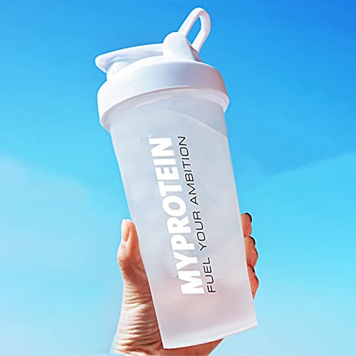 プロテインシェイカー 目盛り シェーカーボトル 600ML マイプロテイン ホエイプロテイン 大容量 漏れ防止 フィットネス 栄養 スポーツ 直飲 大容量男女兼用 おしゃれ オフィス アウトドア (WHITE)の詳細・まとめ 画像