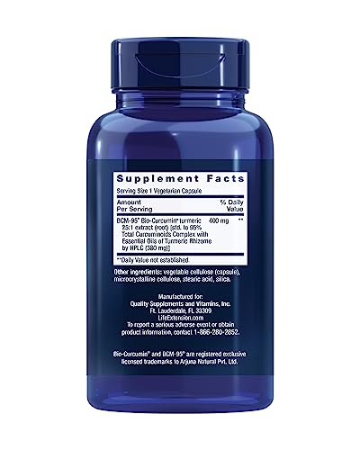 Life Extension(ライフエクステンション)スーパーバイオクルクミン 400mg ベジタリアン対応カプセル 60錠 [海外直送品]の詳細・まとめ 画像