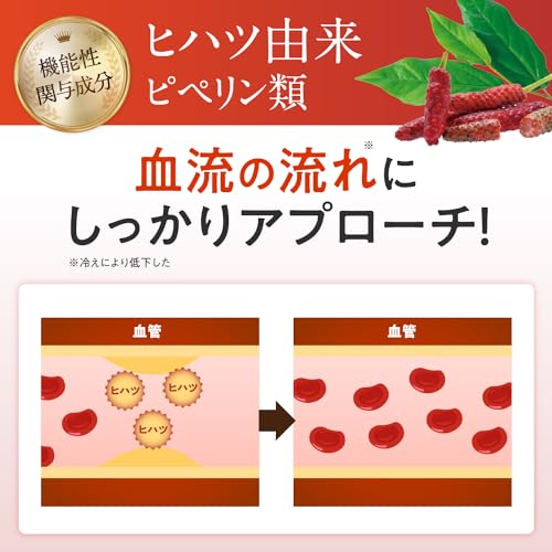 【国際中医師監修】ヒハツ&ギャバの恵み 血圧 むくみ 60粒 機能性表示食品 10種類の和漢植物 カリウム シナモン GABA 1ヶ月の特徴・詳細 画像