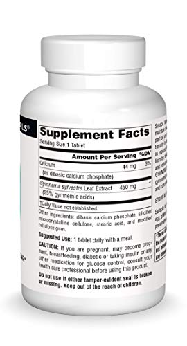 海外直送品 Source Naturals Gymnema Sylvestre, 120 tabs 450 Mgの特徴・詳細 画像