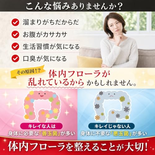 元気を届ける乳酸菌＆ビフィズス菌 PREMIUM 乳酸菌 17種類 ビフィズス菌 6種類 6兆個の菌 酪酸菌 イヌリン ナットウキナーゼ オリゴ糖 30日分 (単品)の特徴・詳細 画像