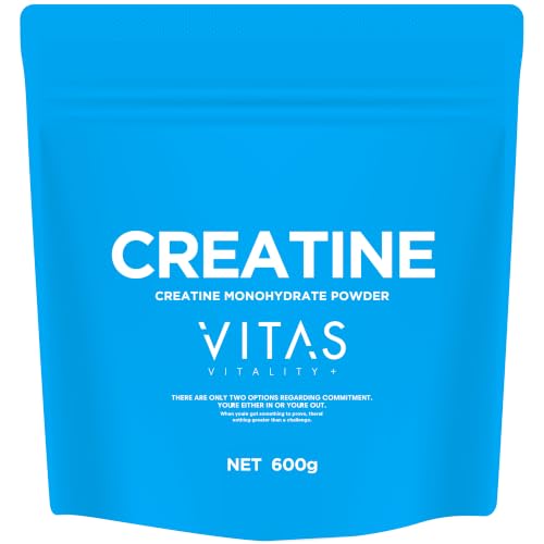 VITAS (バイタス) クレアチン モノハイドレート 600g 120食分 高純度99.9％ 粉末 1