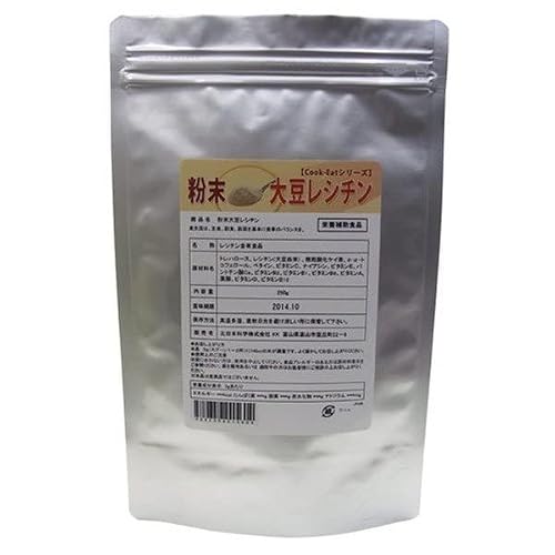 【Cook-Eatシリーズ】 粉末大豆レシチン 250gの外観・全体像 画像